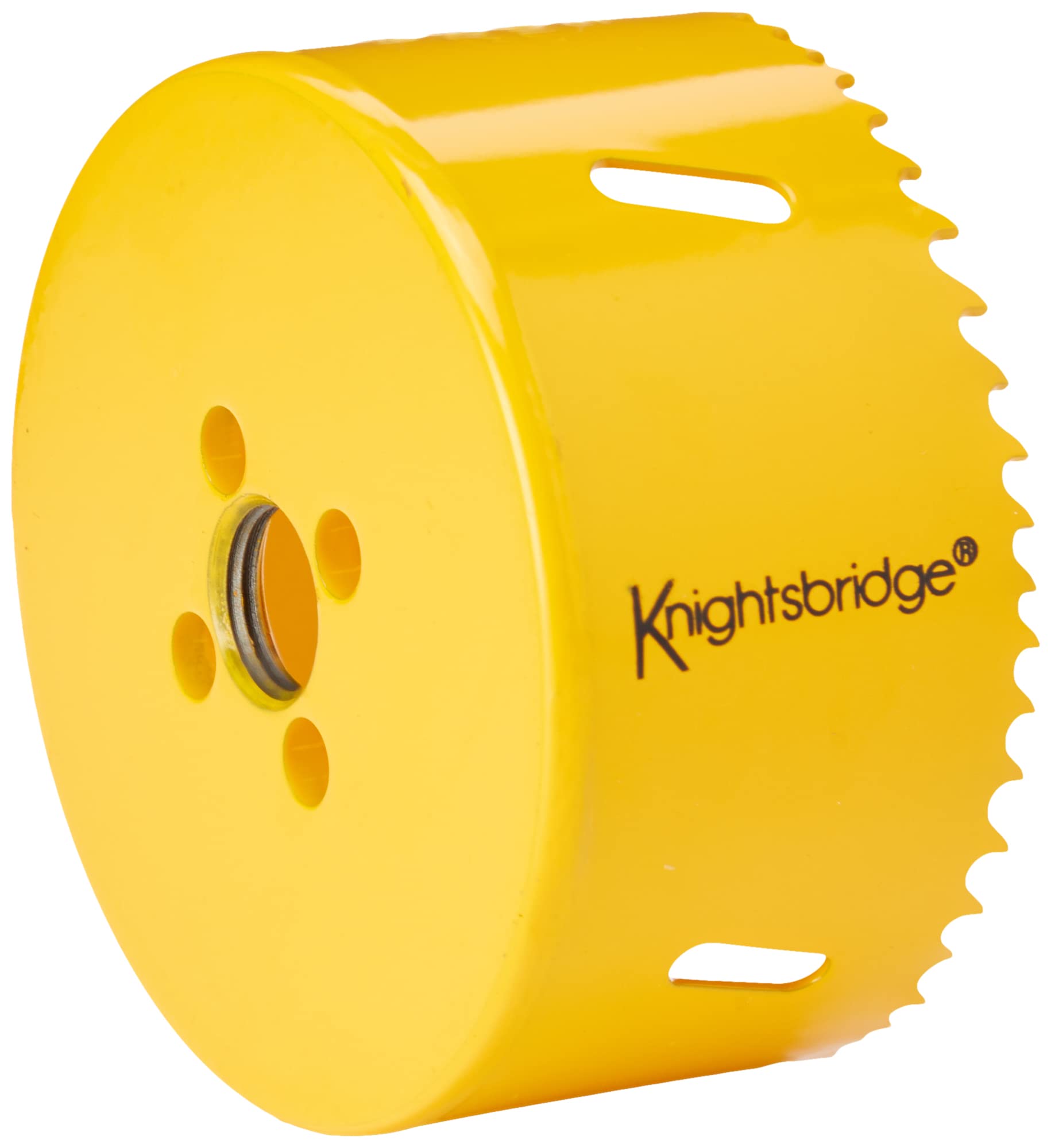 Knightsbridge HS85MM 85mm Bi-metal Holesaw, yellow
