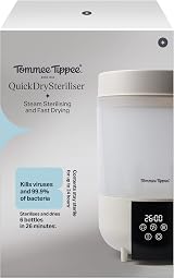Tommee Tippee QuickDry Steriliser 6 Bottles 4 Modes 26 Minute Cycle view 2