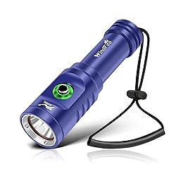 WINDFIRE TS08 Scuba Diving Flashlight, Super Bright