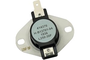 Furnaces Thermostat L250-30F Limit Switches Auto Reset Limit Switches for Replacement Furnaces Parts Enduring Assembly