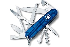 Victorinox Swiss Army Canada - Sports Huntsman Pocket Knife, Translucent Sapphire