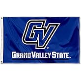 College Flags & Banners Co. Grand Valley State Lakers Primary Logo Large Grommet Banner Flag
