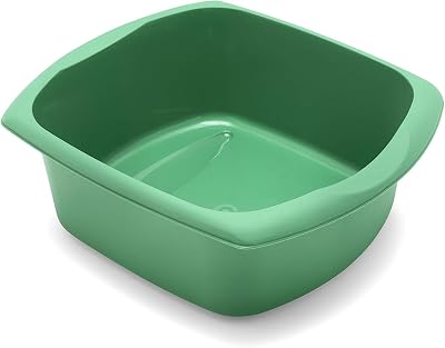 Addis Large Rectangular Washing Up Bowl Jade Green 9.5 Litre