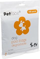 Petface No Mess Degradable Poop Bags With Tie Handles Pack of 100 view 3