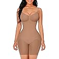 FeelinGirl Shapewear Bodysuit Tummy Control Seamless Sculpting Butt Lifter Body Shaper for Women