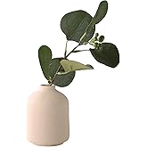 Ceramic Vase - Small Vase, Modern Minimalist Ceramic Vase, Dried Flower Vase, Home Decoration, Flower Arrangement Decorative Shooting Props, Best Decoration(Beige)
