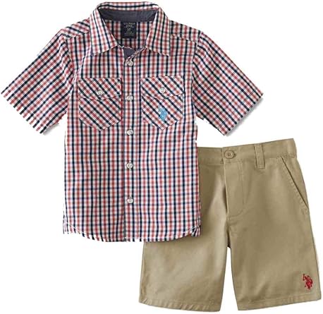 infant khaki shorts