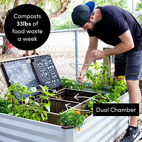 SUBPOD Compost Bin Outdoor. inGarden, Composting System & Worm Farm