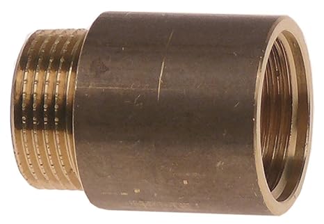 Alargador de grifo IG – 3/4 rosca 3/4 latón longitud 30 mm ...