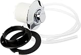 GROHE Air Button WC Flush Manual Actuator with 750 mm Air Hose Chrome view 2