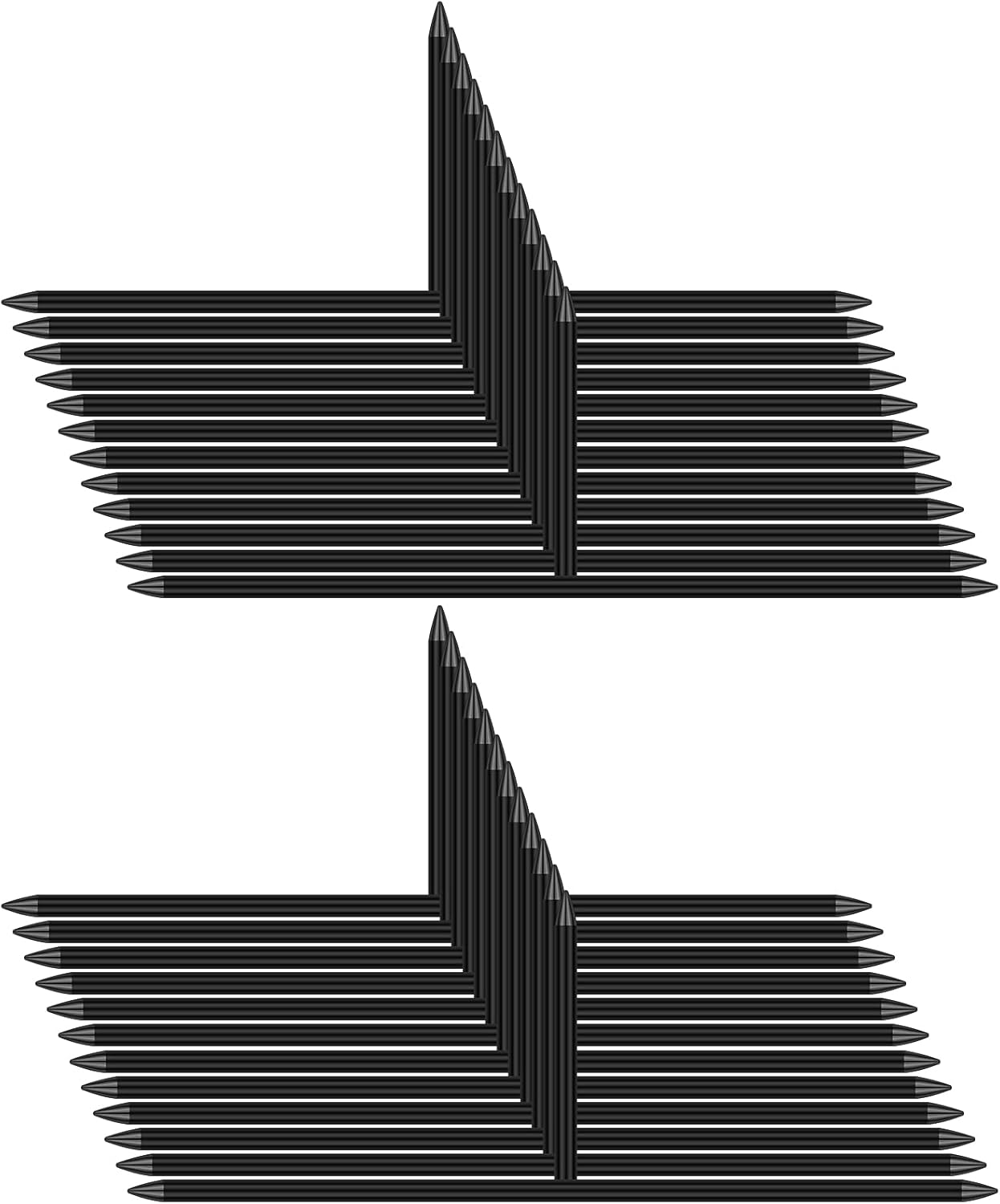 Decorative Garden Stakes - Hotop Tombstone Metal Stakes Halloween Tombstone Stakes Foam Graveyard Stakes T Shape Metal Stakes for Halloween Tombstone Yard Lawn Outdoor Decoration (24)