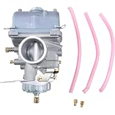 Chamixx 30mm Round Slide Spigot Carburtor VM30-164 48-1028 Universal for Snowmobiles for Mikuni VM Series Carburetors