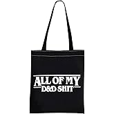 GJTIM D Dragon Dice Pouch All Of My D D Stuff D D Accessory Pouch Bag (D SHIT TOTE)