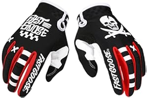 EXCEREY Skull Cycling Gloves Mountain Bike Gloves for Outdoor Sports, Driving, Climbing for Men & Women