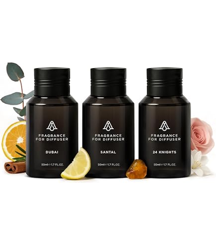 Amazon.com: AromaPlan Hotel Diffuser Oil Kit – Dubai, Santal, 24