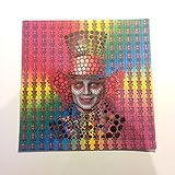 Gdabs Psychedelic Blotter Art Print perforated sheet/paper 15x15 - Mad Hatter Design