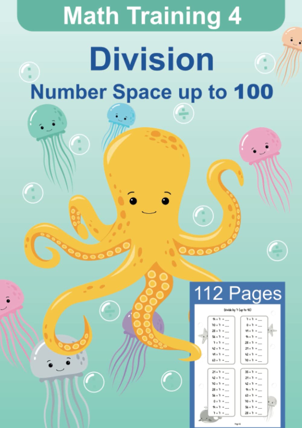 math training 4 division workbook grade 2 and grade 3 94 pages of division worksheets ages 5 9 math workbooks for elementary school math training for kids schroeder bastian 9798750093182 amazon com books