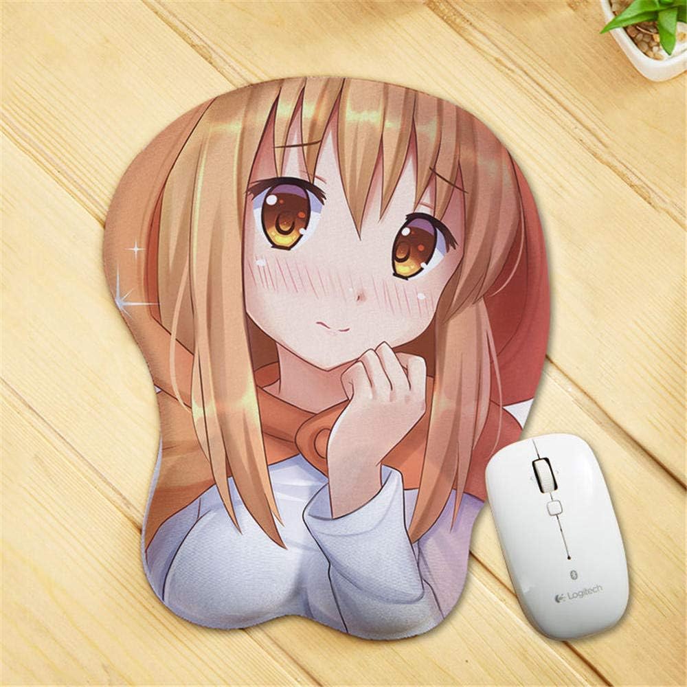 WENSHUO Gaming Mouse Mat Silicone Wrist Support Mouse Pad Gel Mouse Pad Mat With Gel Wrist Rest Support Anti-Slip Comfort Pad Gel Mice Mat For Laptop Computer@C