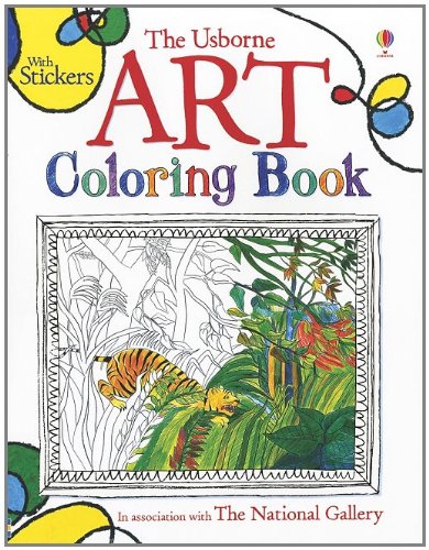 The Usborne Art Coloring Book Coloring Books Courtauld Sarah 9780794529765 Amazon Com Books