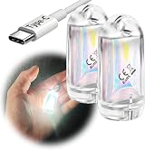 SROOS Mini LED Lantern Torch Rechargeable Waterproof EDC Keychain Light 2PCS view 1