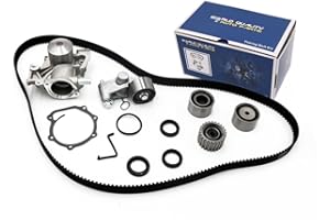 WQ W&Q AUTO PARTS Timing Belt Kit Water Pump w/Tensioner Gasket for 1999 2000 2001 2002 2003 2004 2005 For Subaru Forester Impreza Legacy Outback 2.5L