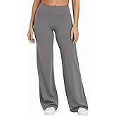 CHANGEZOE Straight Leg Yoga Pants for Women Wide Leg High Waist Stretch Soft Flared Workout Leggings