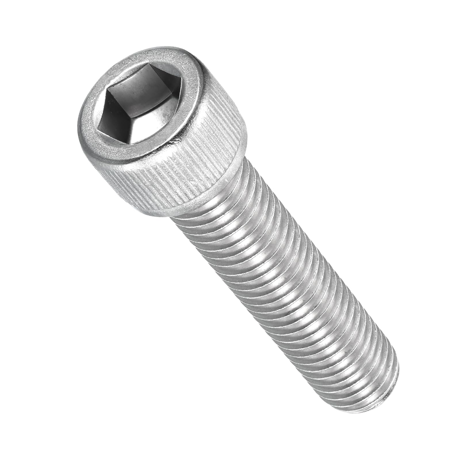METALLIXITY Socket Head Cap Screws(M20-2.5x60mm)3Pcs, 304 Stainless Steel Allen Socket Drive Metric Fully Threaded Oxide - Hex Screw UNC Coarse Thread, Silver — image 1