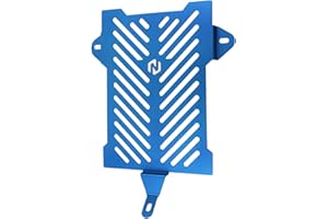 NICECNC Radiator Guard Radiator Shield Aluminum Compatible with Yamaha Raptor 700 YFM700R 2014, Raptor 700 YFM700 2013 2015 2016 2017 2018 2019 2020 2021 2022 2023 2024, Replacement for RAD0152BK Blue