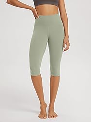 ODODOS 2-Pack Buttery Soft Lounge Yoga Capris for