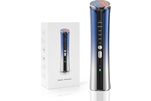 Texet Microcurrent Facial Device Facial Massager, Home Use Skin Tightening Machine for Skin Care Routine - 6 Massage Modes with Cooling and Heat