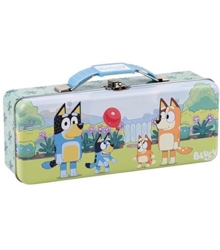 Amazon.com: The Tin Box Company Princess Pencil and Tote Box, Pink