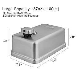 VANNSOO Wall Mounted Soap Dispenser