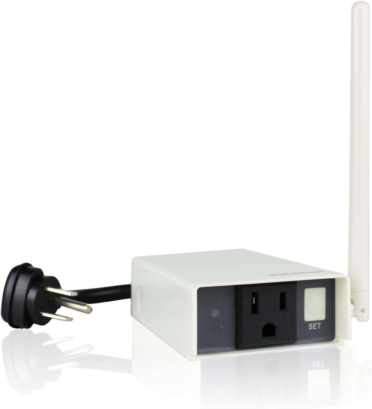 SkylinkHome PA-318 Plug-In Indoor & Outdoor Electrical Plug Outlet Remote Controllable Switch Receiver for Wireless Home Automation Lighting Appliance Christmas Holiday Electronics Control - Faucet Spouts And Kits - 