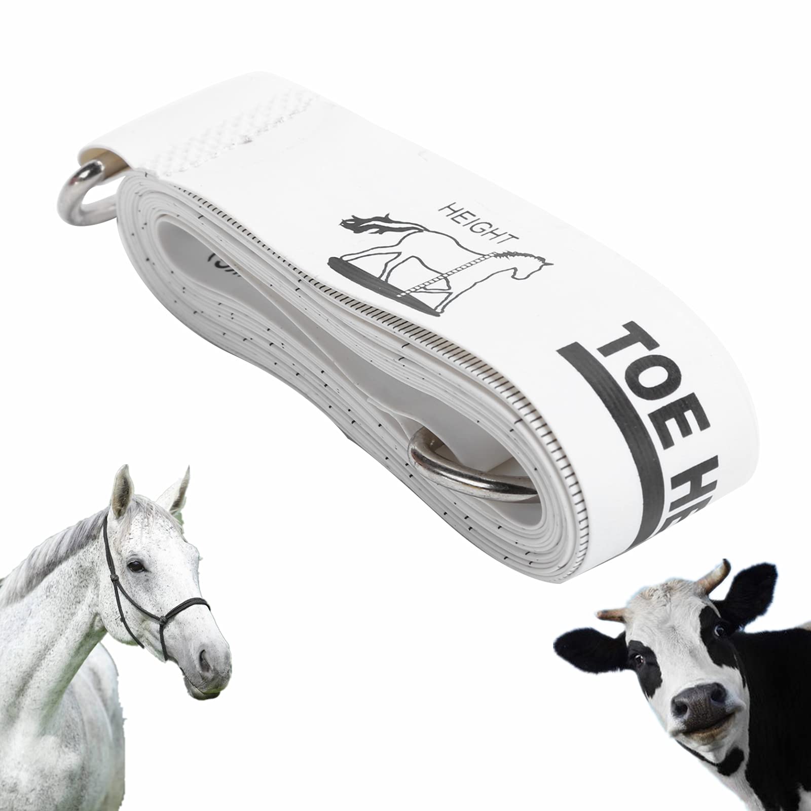 banapoy Weight Tape Measure, PVC Portable Weight Bust Measure Tape, High Accurany 250CM Eco-friendly Farm Tool for Horse