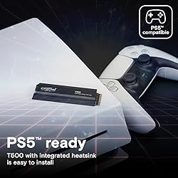 Crucial T500 4TB Gen4 NVMe M.2 Internal Gaming SSD