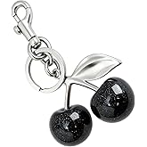 FURQNG Fruit Bag Charms for Purses, Cute Resin Keychain Charms for Women Bag Accessories for Handbags Backpacks, Gift for Her