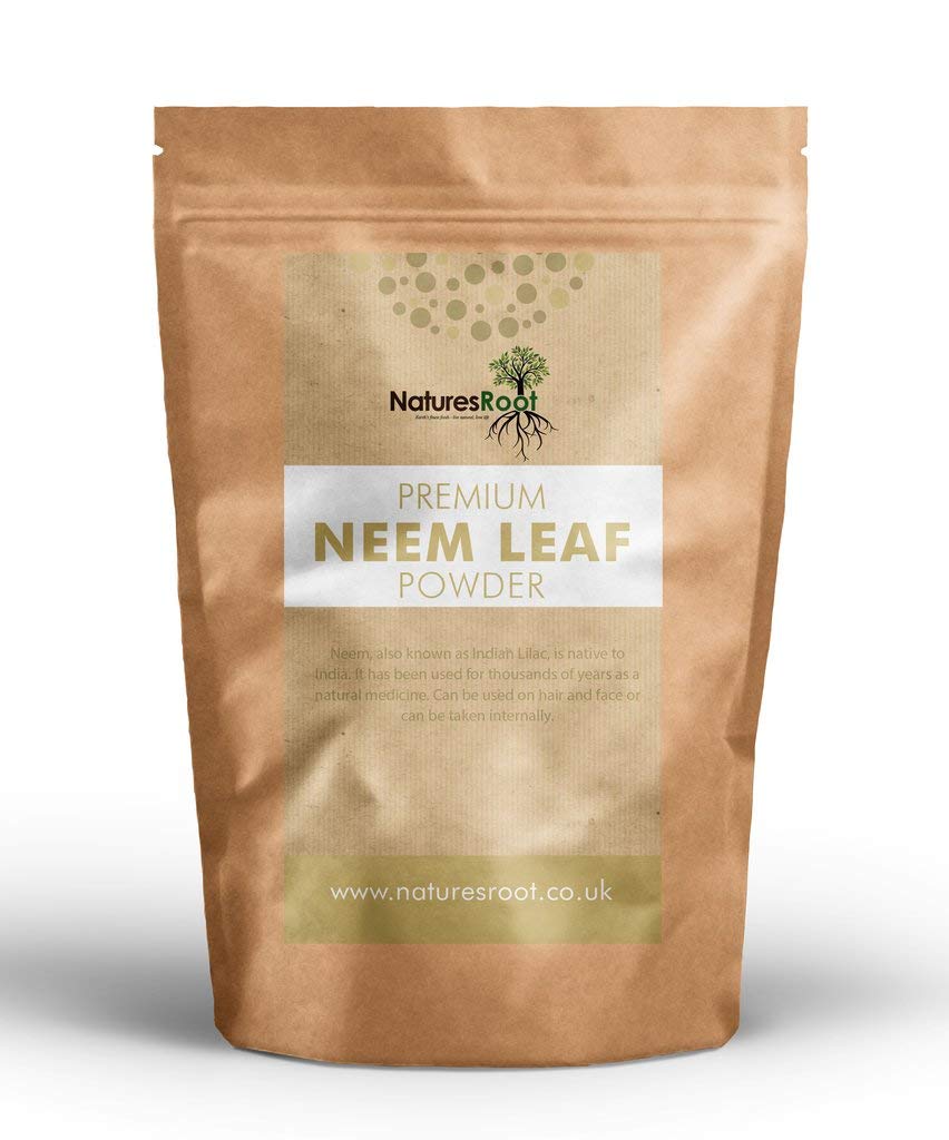 Natures Root Natural Neem Leaf Powder (Azadirachta Indica) 250g – Ayurvedic Herb for Skin, Hair & Blood