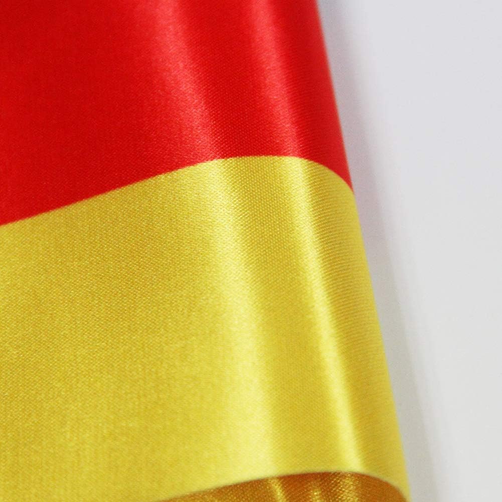 Germany Table Flag 9" x 6"- German Desktop Desk Office Flag on Stand Base, for Party Events Celebration School Decorations Supplies - Image 4
