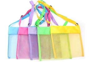 MEMAXELUS Colorful Mesh Beach Bags