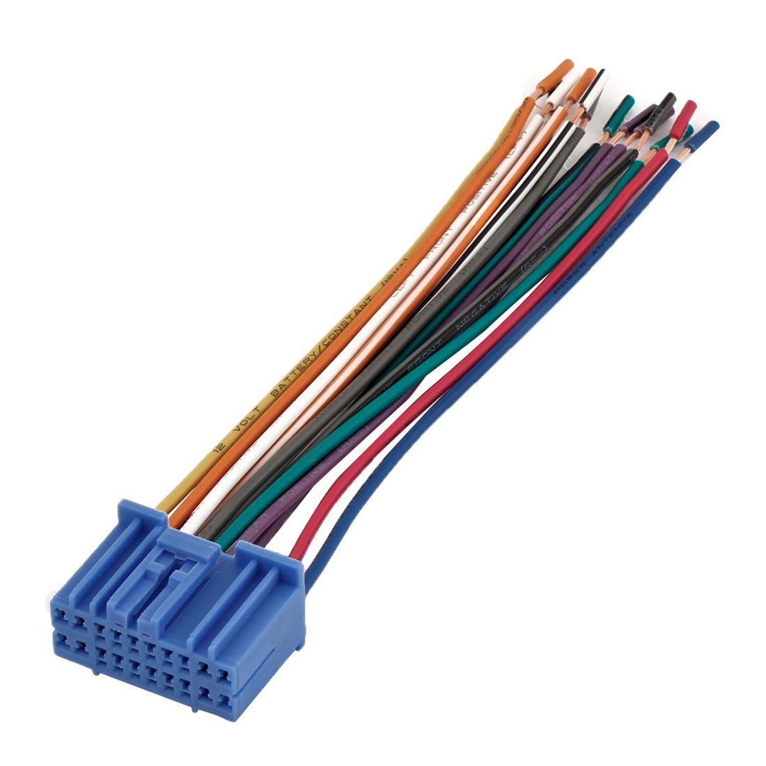 sourcing map Auto Car Aftermarket Radio Wire Harness Female Connector