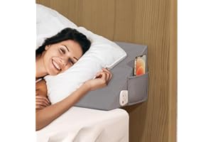 Limthe Bed Wedge Pillow for Headboard,Bed Gap Filler,Mattress Gap Filler (0-7"),Headboard Pillow,Mattress Wedge Pillow Fill Gap Between Headboard/Wall and Mattress, King 76"