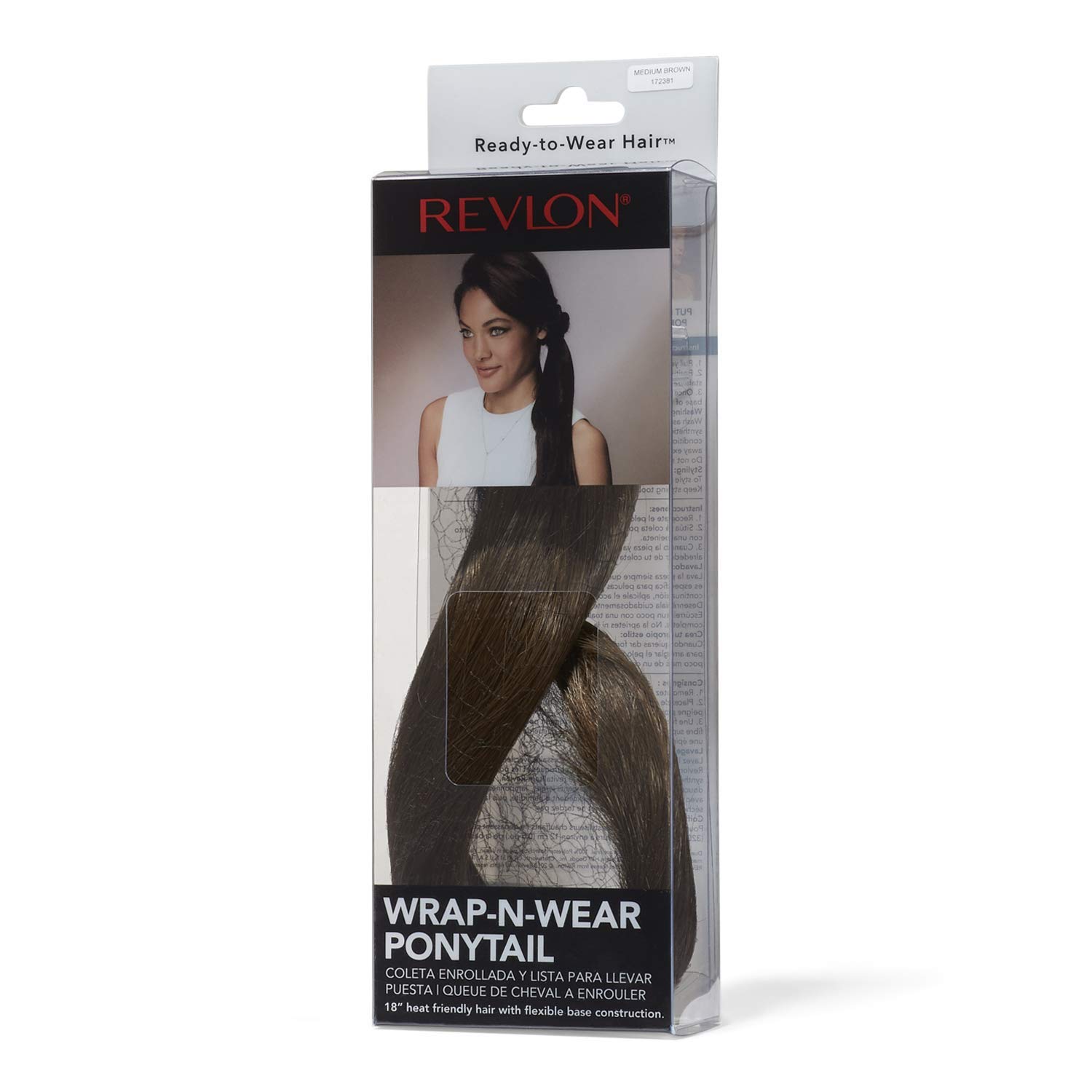 Wrap-N-Wear Ponytail - Medium Brown Medium Brown