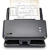 Plustek Large Format Document Scanner S30 - Wide Format Tabloid, Ledger, A3 | Scans Wide Up to 12" and Long Up to 200", 100-Sheet Duplex Auto Document Feeder