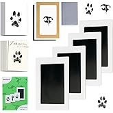 DeerZone Inkless Paw Print Kit,Dog Paw Print Kit,Dog Nose Print Kit,Clean Touch Ink Pads and Imprint Cards,Pet Paw Print Impression Kit for Dogs Cats Footprint Keepsake