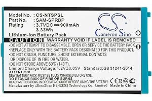 Replacement Battery for Nintendo Gameboy Advance SP AGS-001,fits SAM-SPRBP AGS-003,Li-ion 900mAh