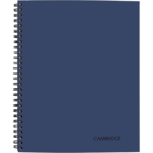 Cambridge Limited Professional Spiral Notebook NEW BUSINESS