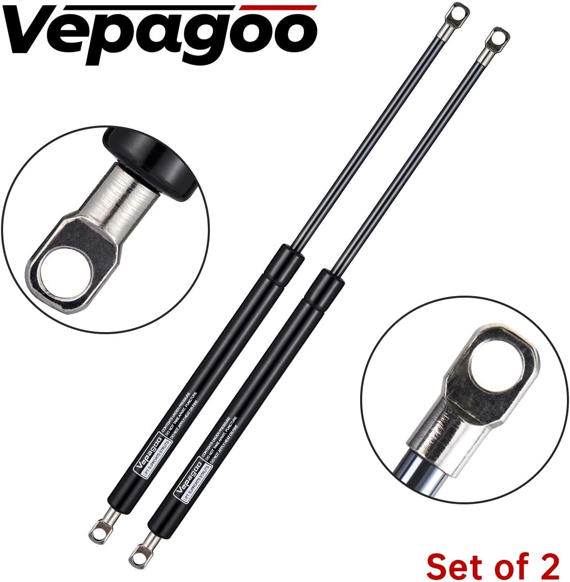 Replacement Parts Set Of 2 Vepagoo 20 Inch 150lb Gas Shock Struts Lift For Rv King Bed Truck Tonneau Cover Camper Window Lift Supports