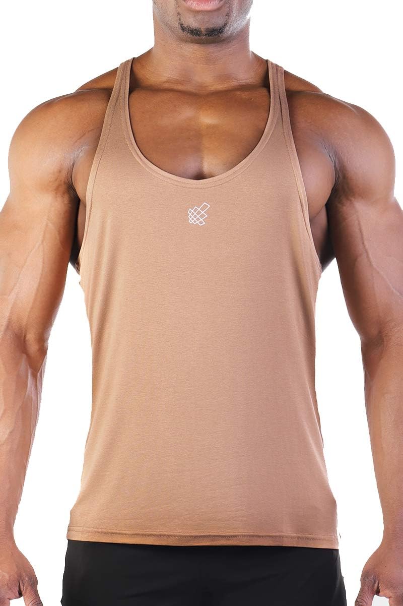 Jed North Bodybuilding Workout Stringer Gym Tank Top Singlet Racerback
