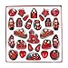Juvale 27-Pack of Christmas Tree Decorations - Hanging Wooden Decorations, Ornate Crafted Christmas Ornaments, Festive Embellishments, Assorted Designs