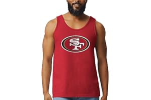 Hybrid Sports NFL - Distressed Team Logo - Officially Licensed Men's Football Fan Tank Top